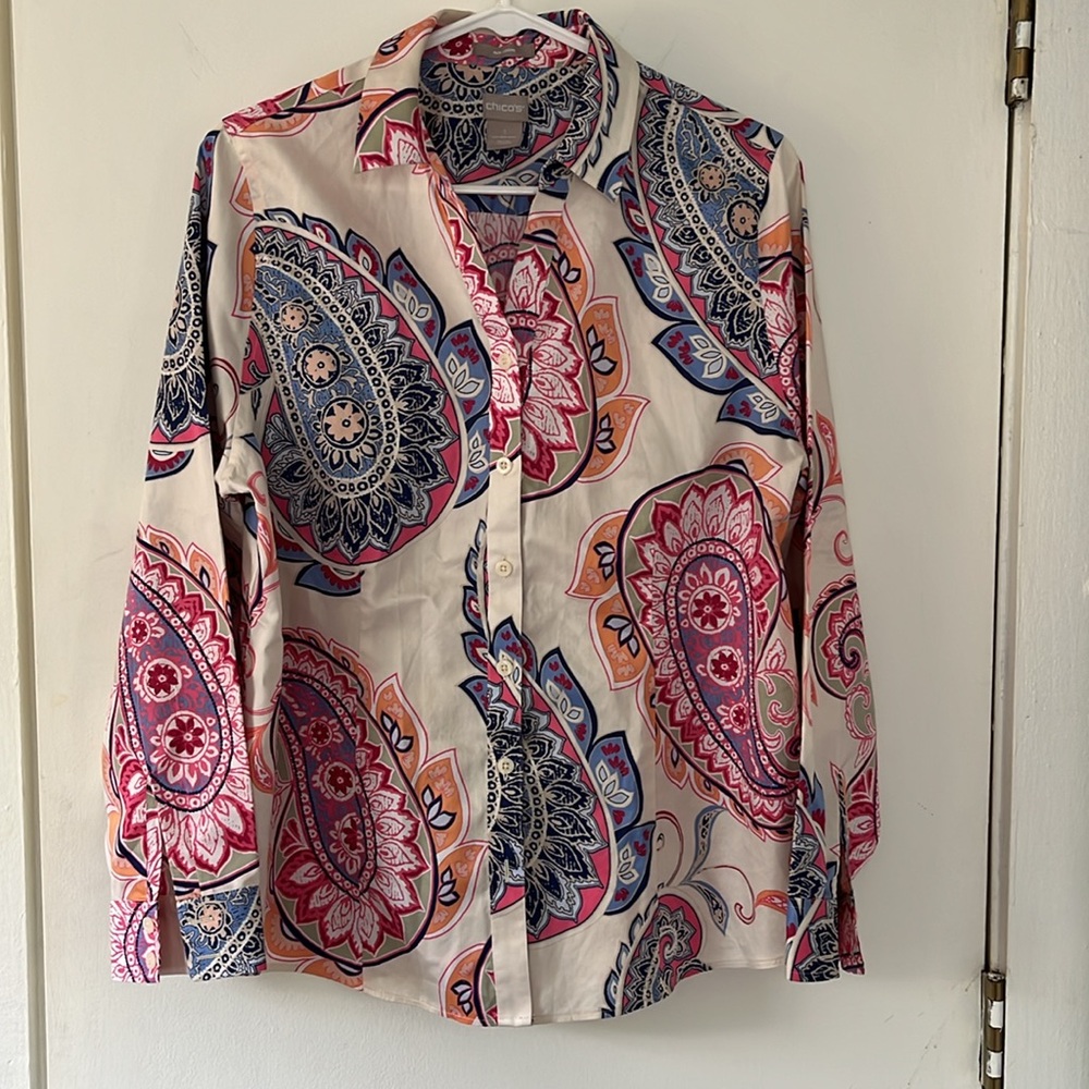 Chicos button down blouse - Picture 2 of 5